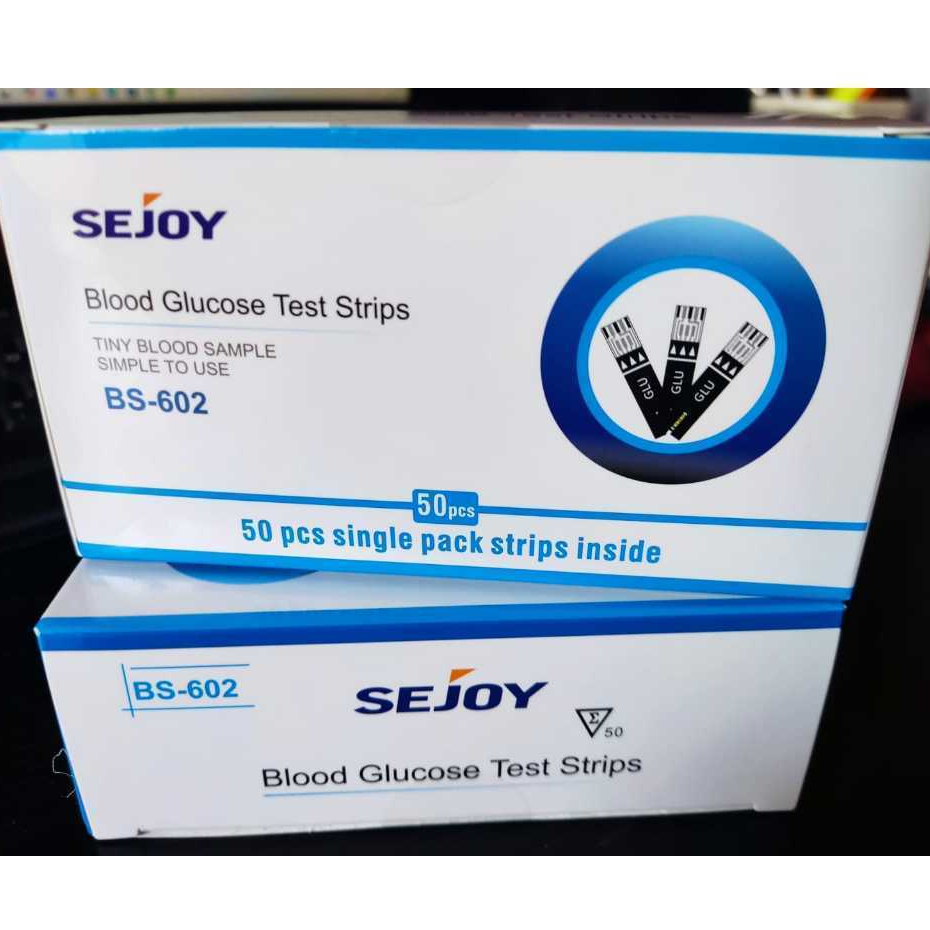 Strip gula darah Sejoy | Glucose test strip | Blood glucose test strip