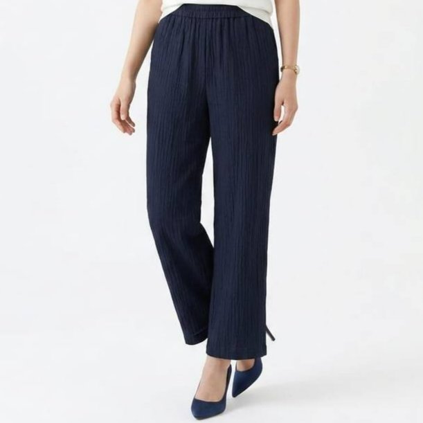 Eprise Bottom Panjang Navy SS748 | Celana Panjang Wanita
