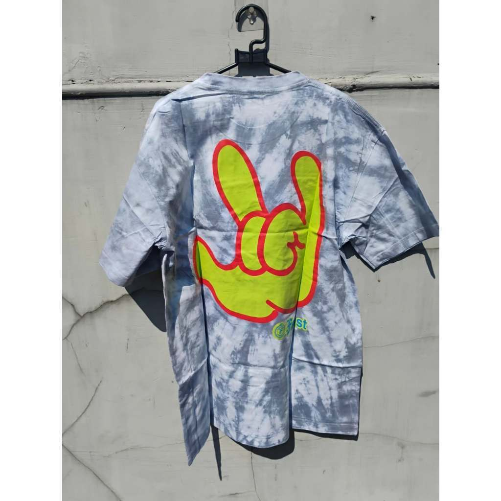 tshirt feastgajah semua manusia tie dye || kaos band