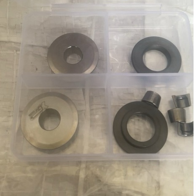 RETAINER KLEP MIO TITANIUM BATANG 5MM TOPI KLEP TNTANIUM XGP RACING 5 MM