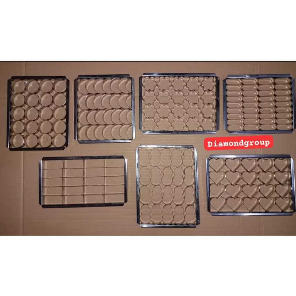 CETAKAN KASTENGGEL KOTAK / CETAKAN KUE KERING / BINGKAI KUE KERING NASTAR MOTIF