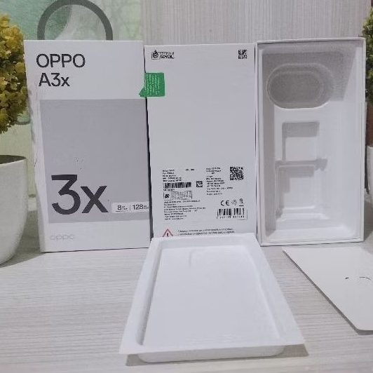 KARDUS BOX HP OPPO A3X. RAM'8/128 ORIGINAL