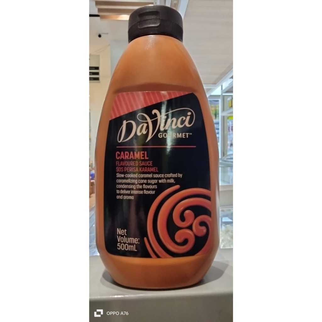 DAVINCI GOURMET CARAMEL SAUCE 500ML