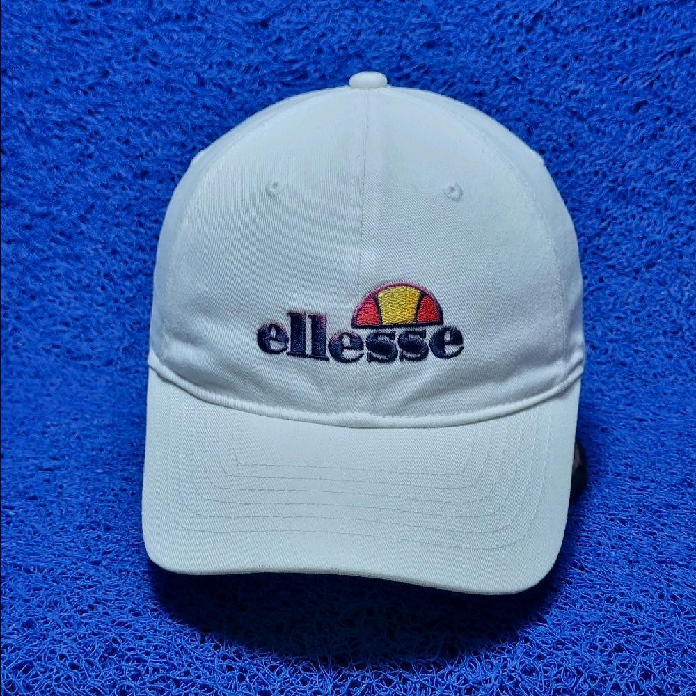 topi ellese casual white adjustable