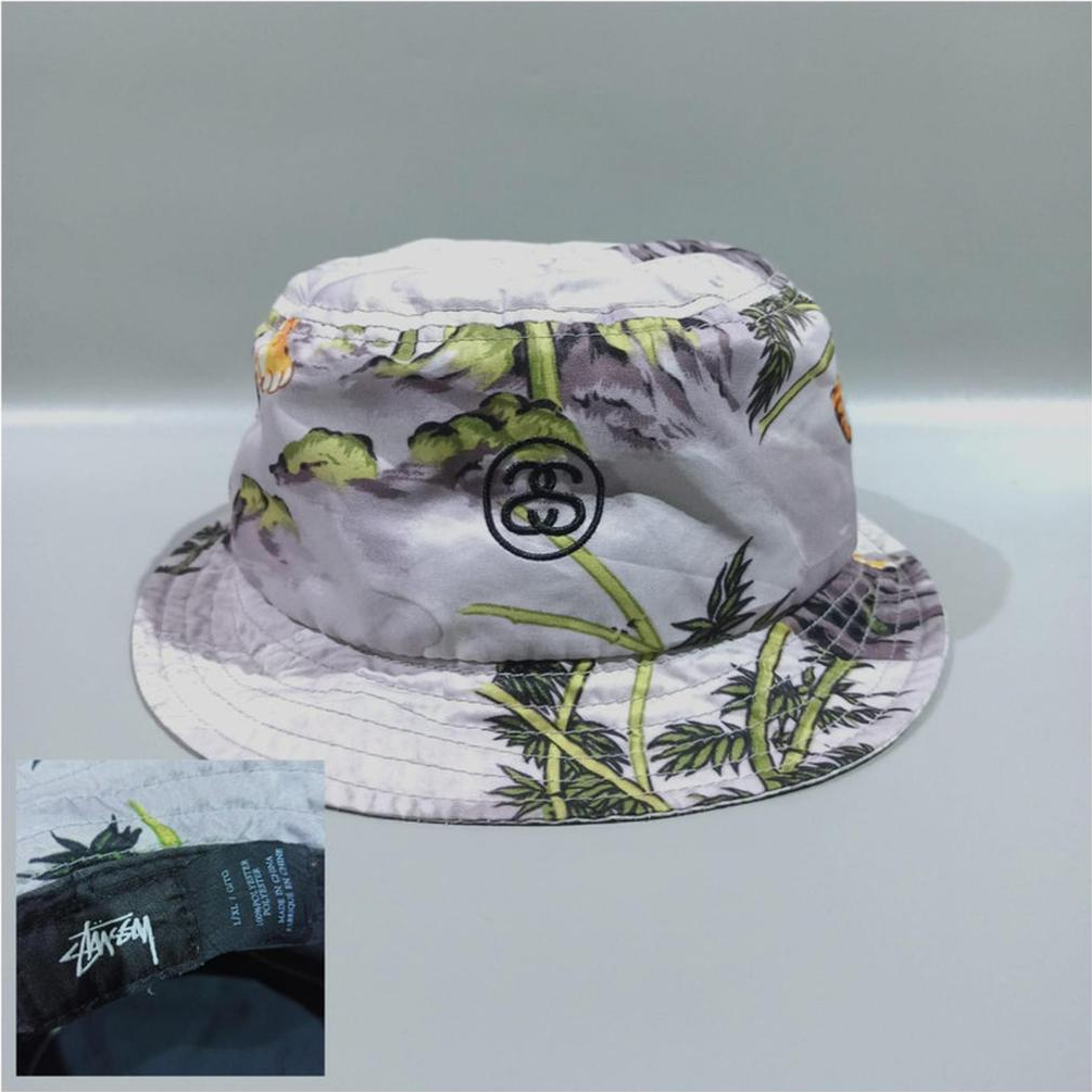 Stussy Bucket Hat Art  Second Preloved Original 024