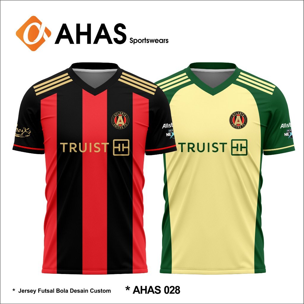 Jersey Roger Jr Atlanta United Baju Kaos Sepakbola Futsal Terbaru 2026 Full Printing