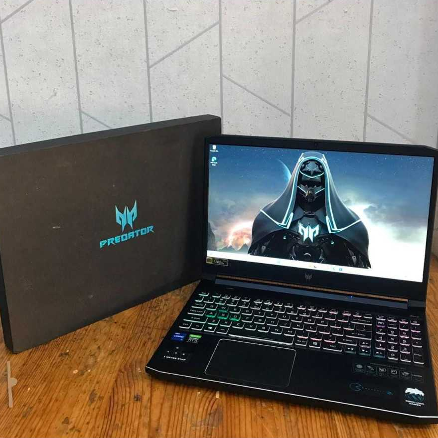 Acer Predator Helios 300 N20C3, core i7-1180H, Ram 8/512Gb RTX 3060 6Gb IPS COCOK UNTUK PELAJAR DAN 