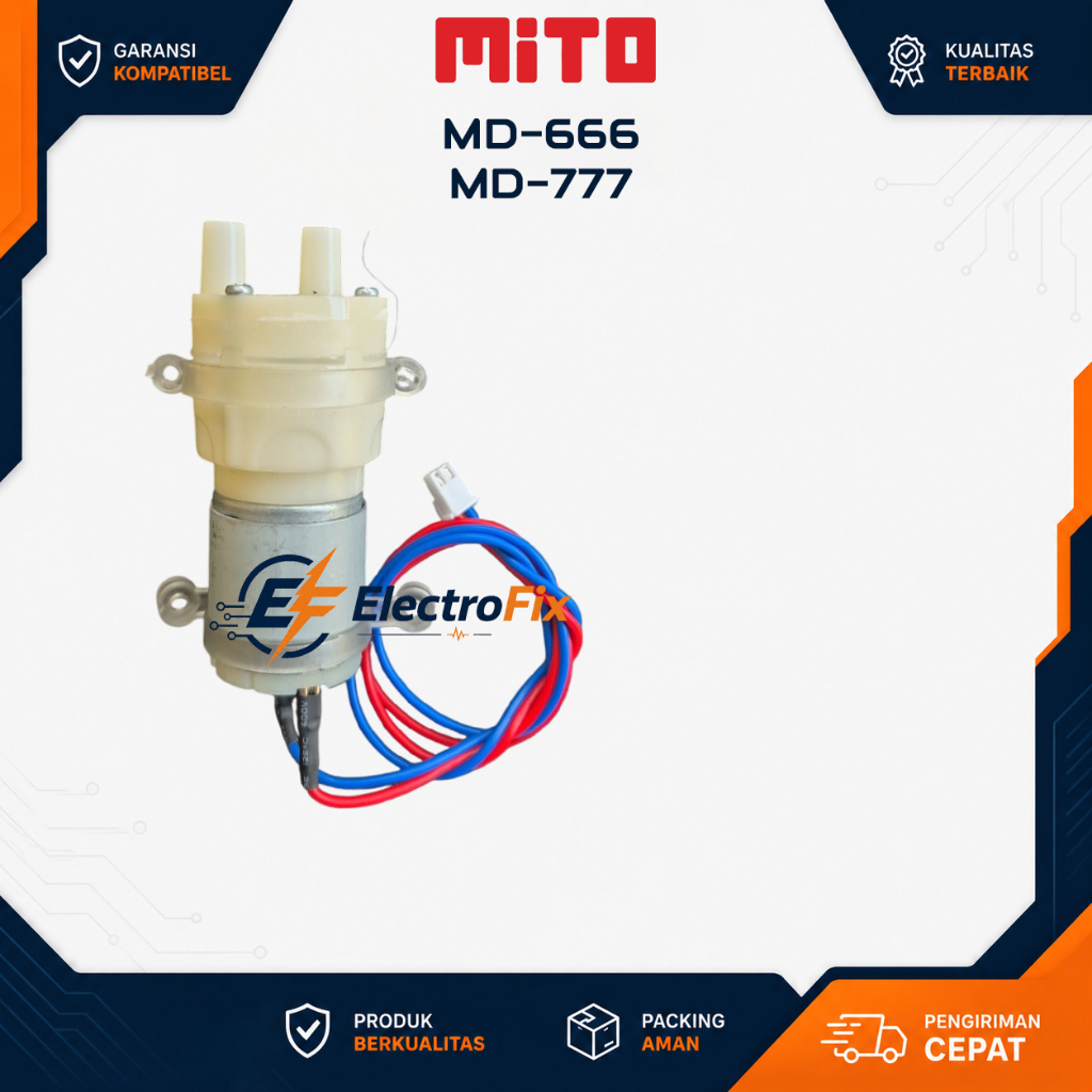 Dinamo MITO MD666 MD777 Pompa Air Dispenser Galon Bawah MITO MD-666 777 Dinamo