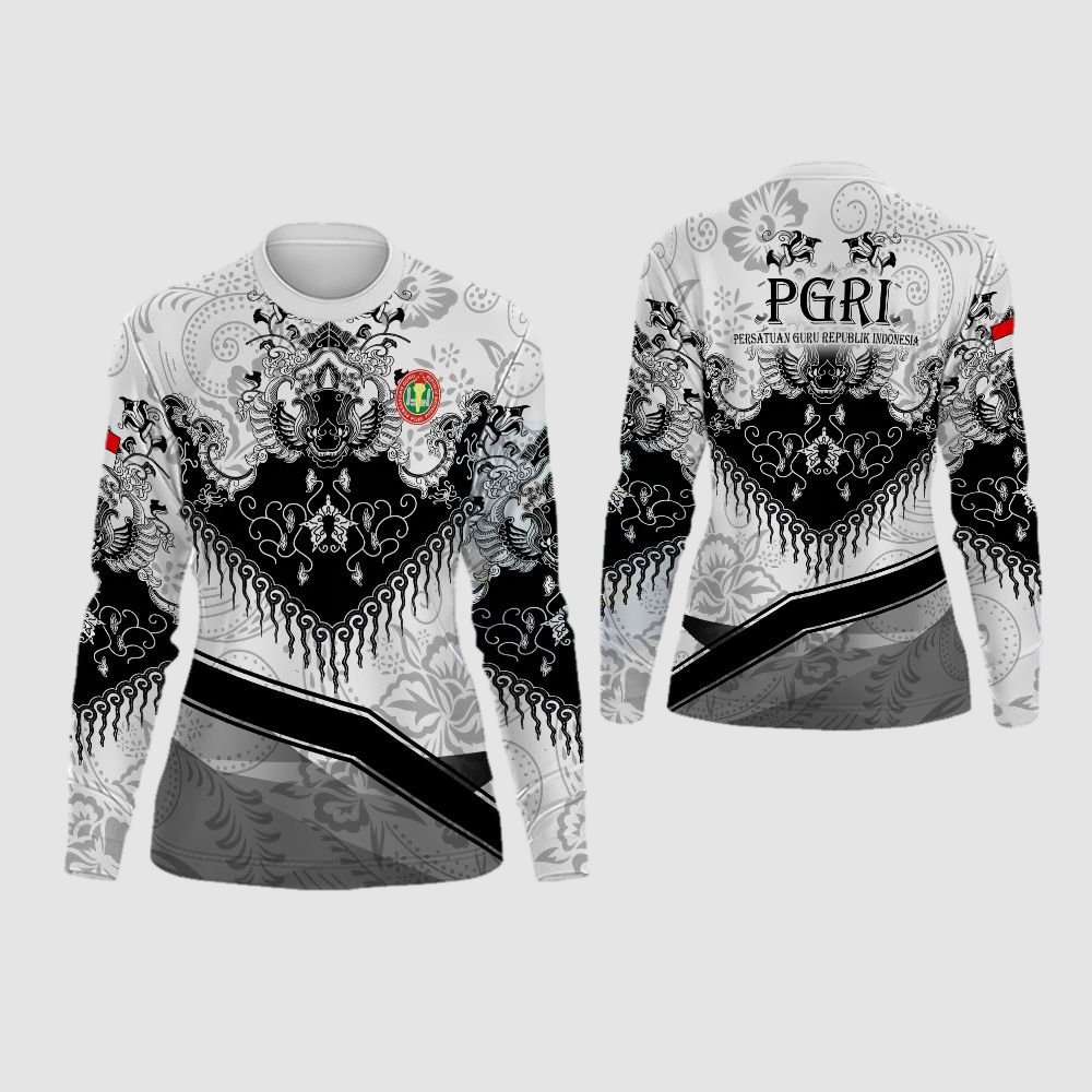Kaos PGRI Wanita Terbaru | Baju Seragam Guru PGRI | Kaos Guru Wanita