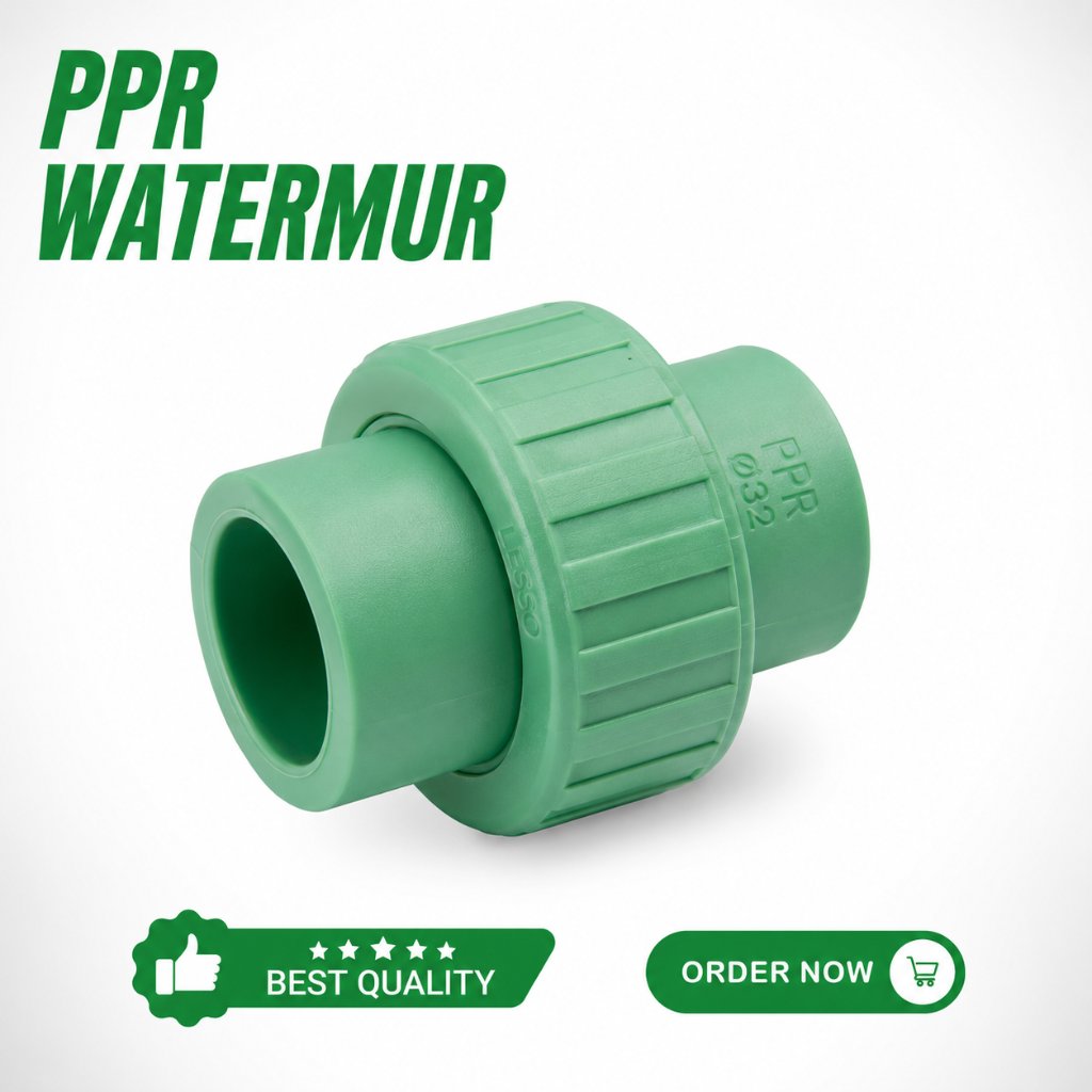 Watermur PPR Sok PPR 20 mm Pipa PPR Sambungan Pipa