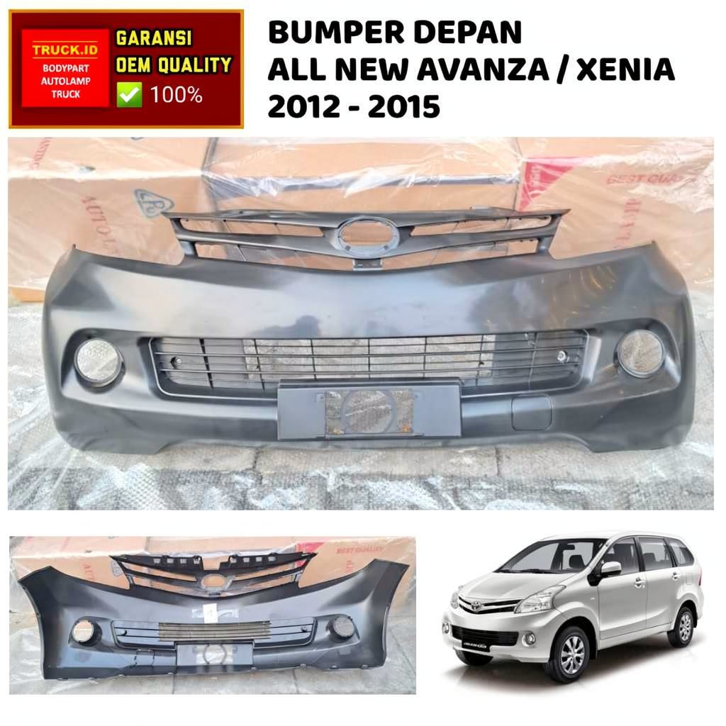 BEMPER BUMPER TANDUK DEPAN AVANZA XENIA VELOZ 2012 2013 2014 2015 *1205