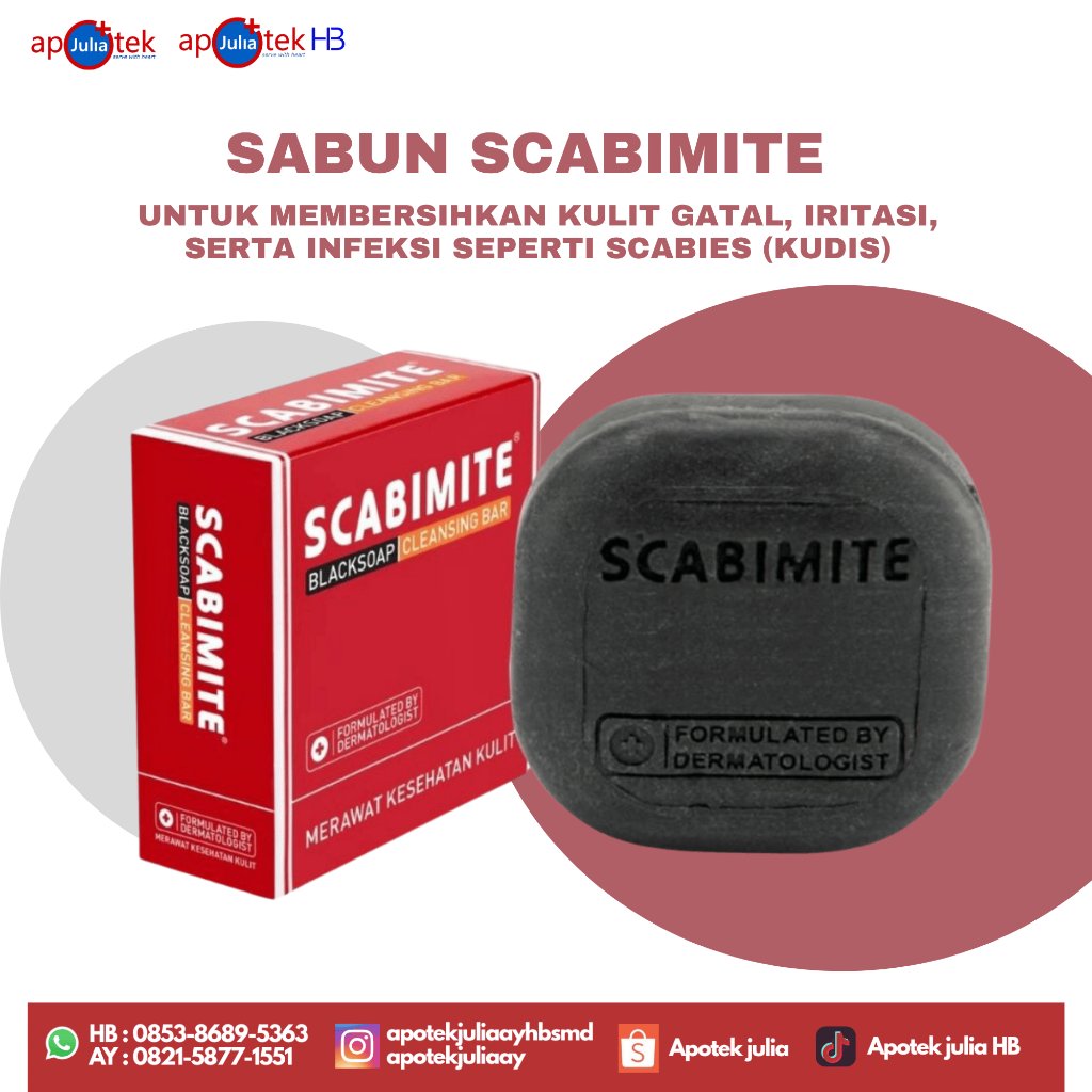 Sabun Mandi Blacksoap Scabimite