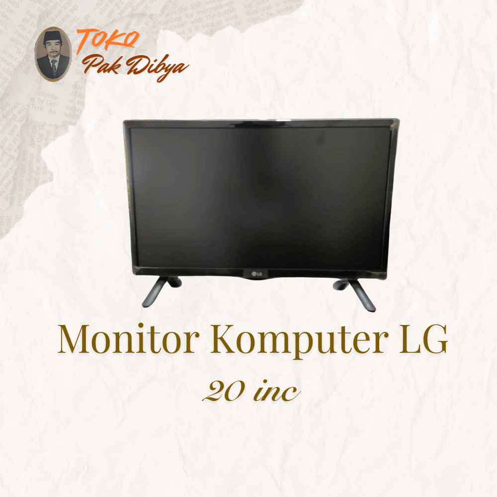 Monitor Komputer Preloved Merk LG 23 inc