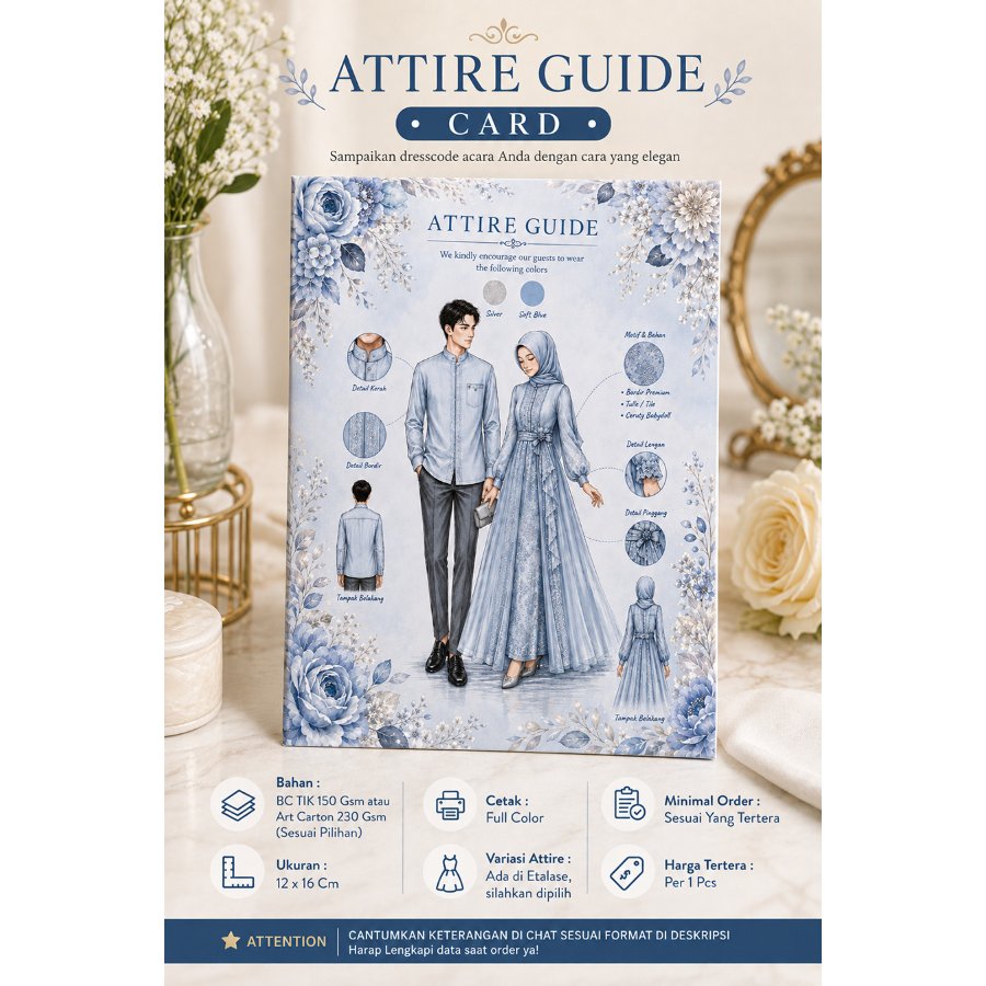 Attire & Card Bridesmaid