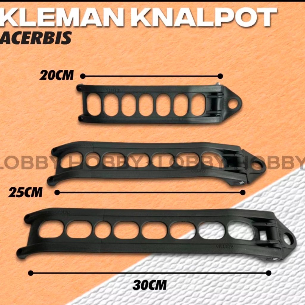 KLEMAN KLEM KNALPOT UKURAN 3.5 INCH BREKET BRACKET KeNALPOT RACING MOTOR UNIVERSAL 3,5 INCI Kenalpot