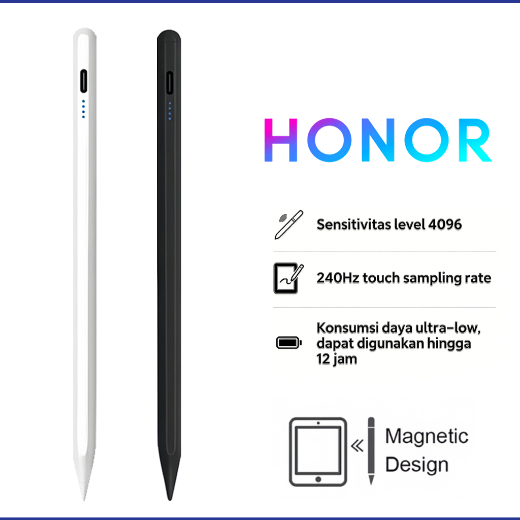 [NEW][100% Asli][Garansi 24 Bulan][COD] HONOR Stylus Pen for MagicPad / Pad V / Pad X Tablet - Activ