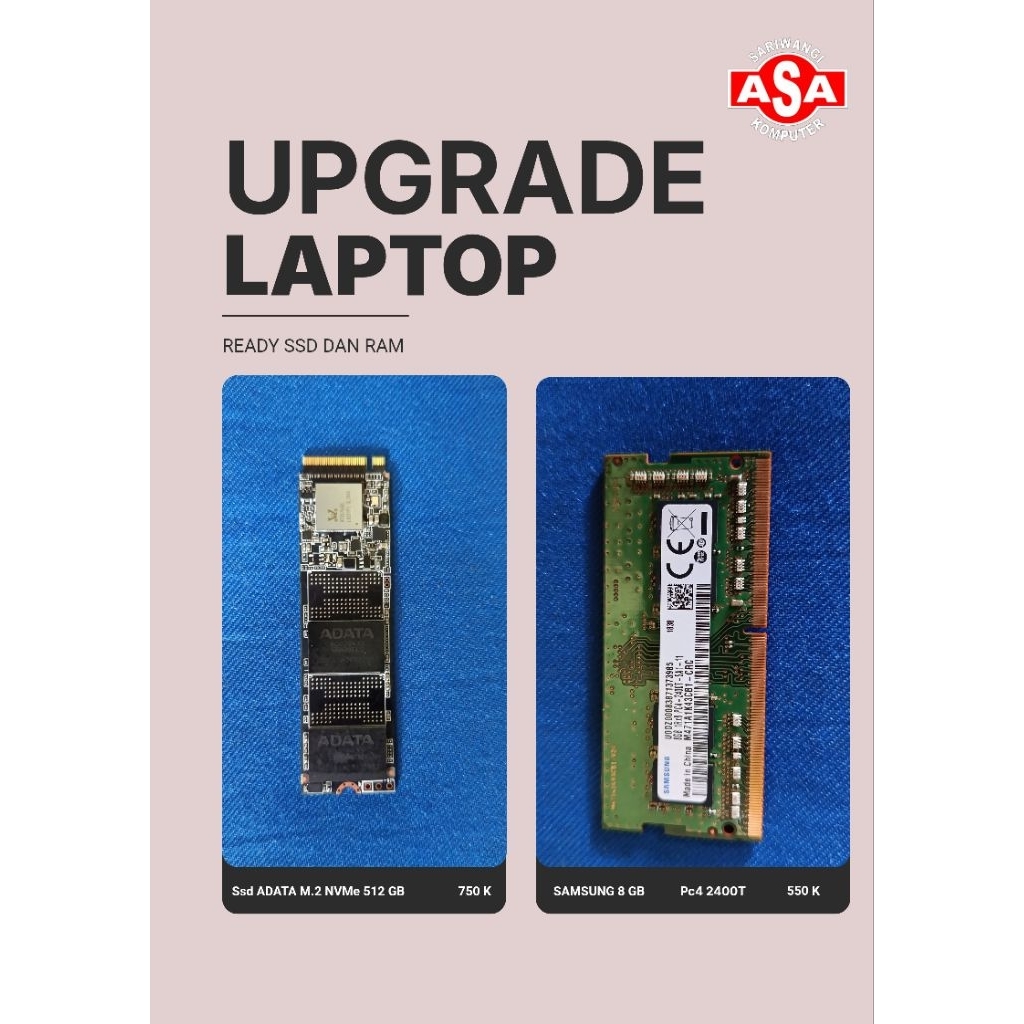 RAM SAMSUNG DD4 8GB 1RX8 PC4-2400T