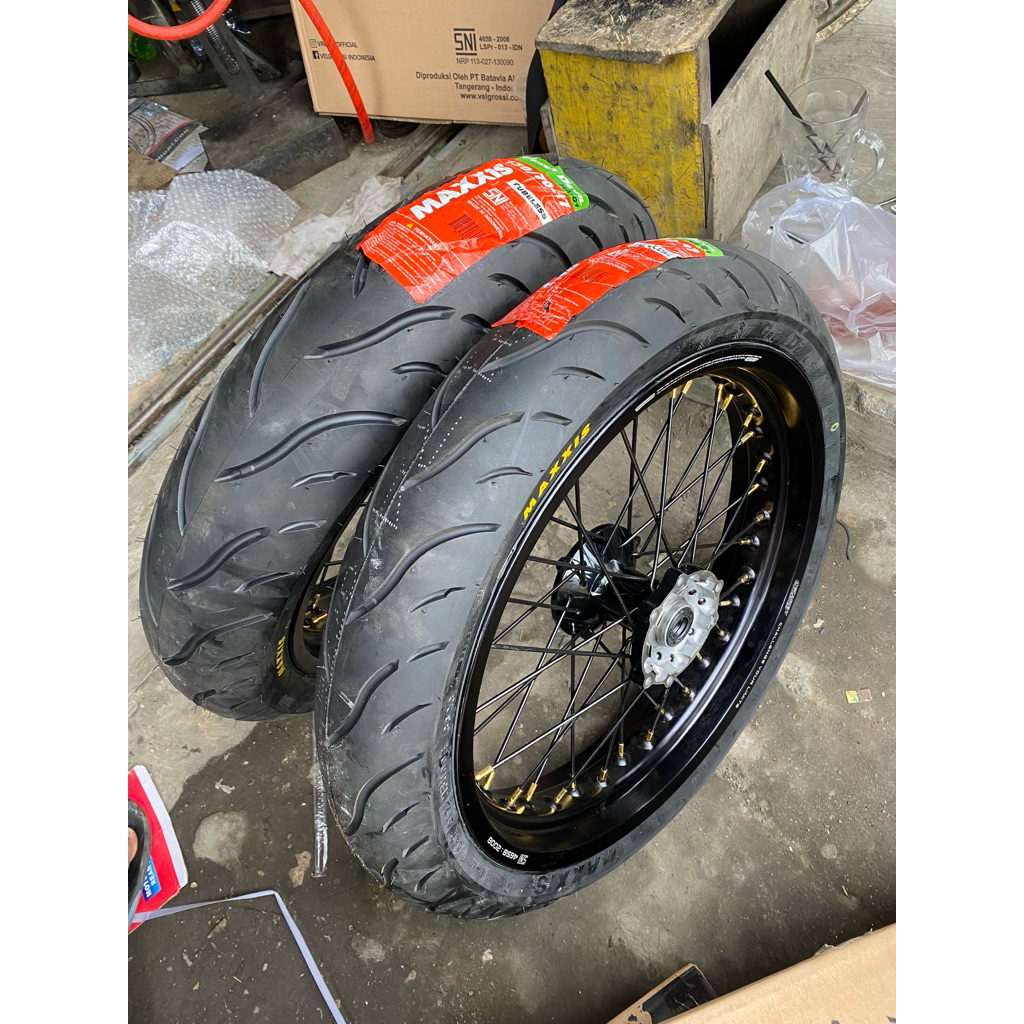 Wheelset Supermoto WR155