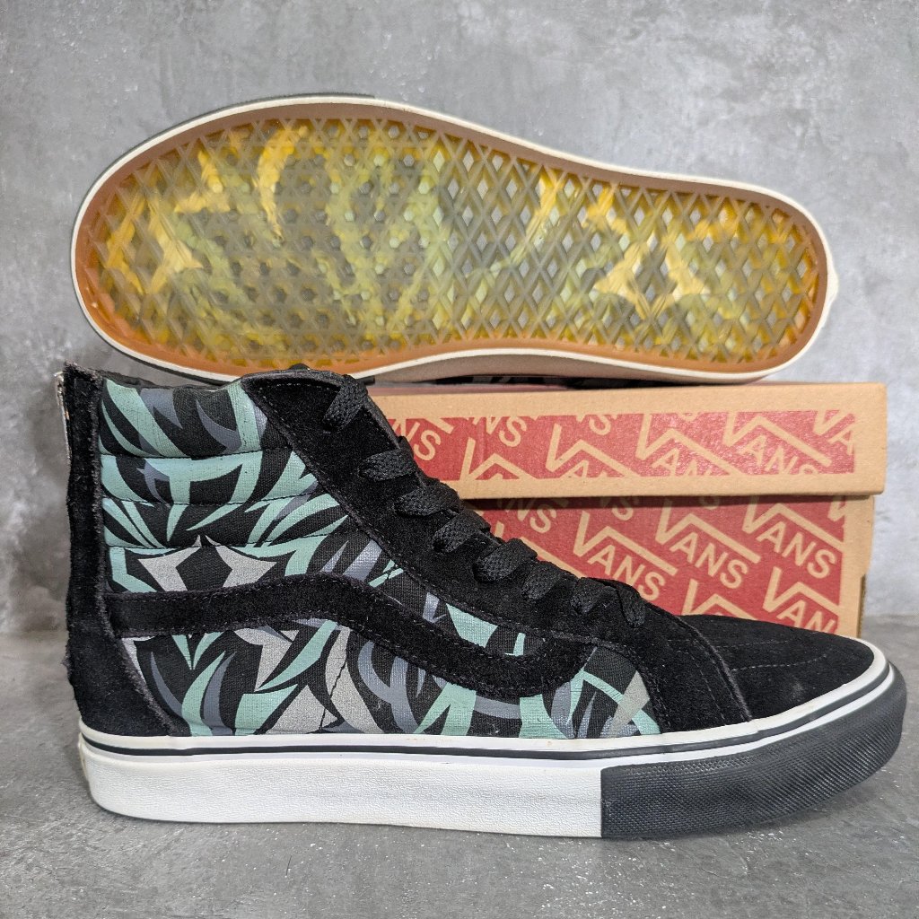 ( Size 42 ) Vans SK8 Reissue Zipper LX X CLOT X Alienegra Reflective Original