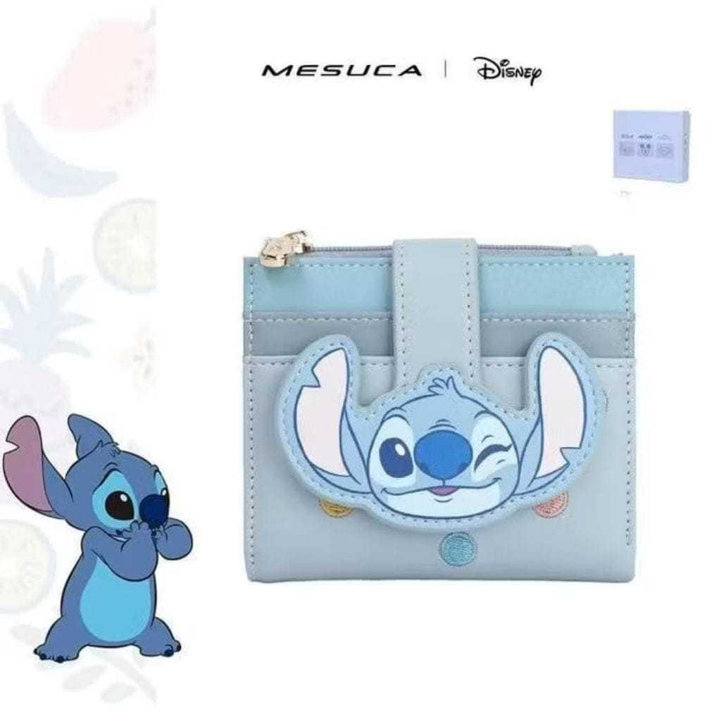 Disney Dompet Wanita Lipat Lilo Stitch Original Wallet Free Box