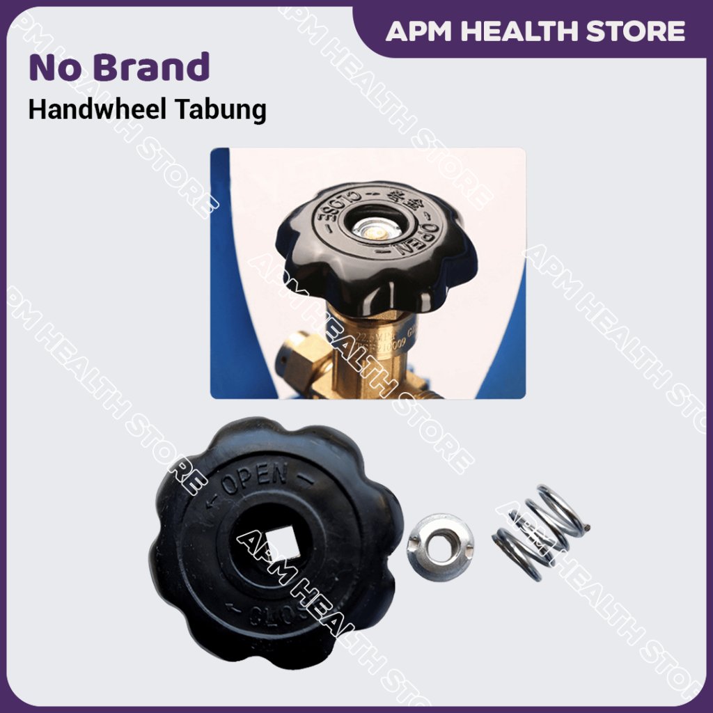 Handwheel Tabung Puteran Kran Oksigen