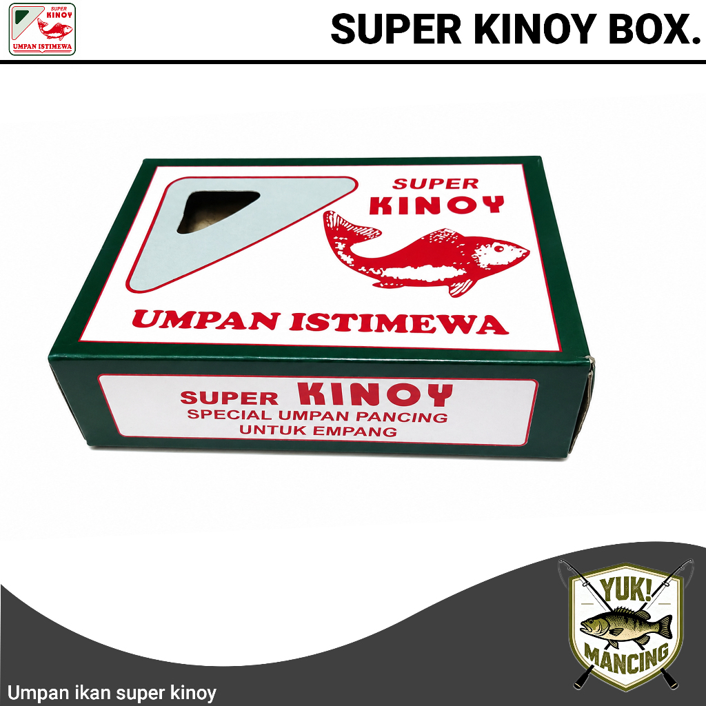 Super Kinoy Dus Umpan Pancing Ikan Air Tawar