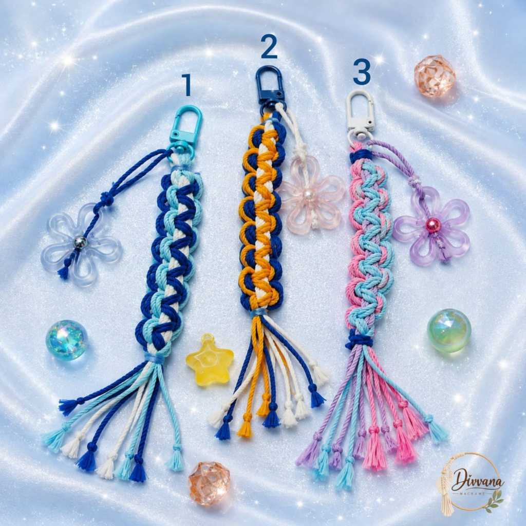 gantungan kunci tas macrame,souvenir handmade, gantungan kunci macrame, souvenir macrame,  macrame h