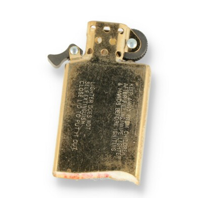 Original Zippo Insert Slim Chrome Slim Brass