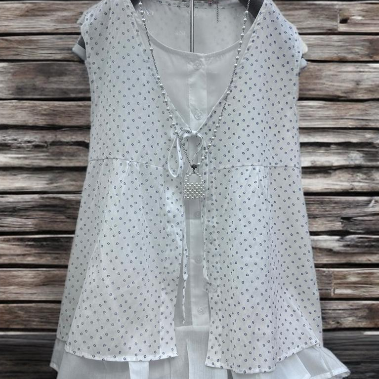 ENV Atasan Wanita Lengan Buntung Blouse Yukensi 698