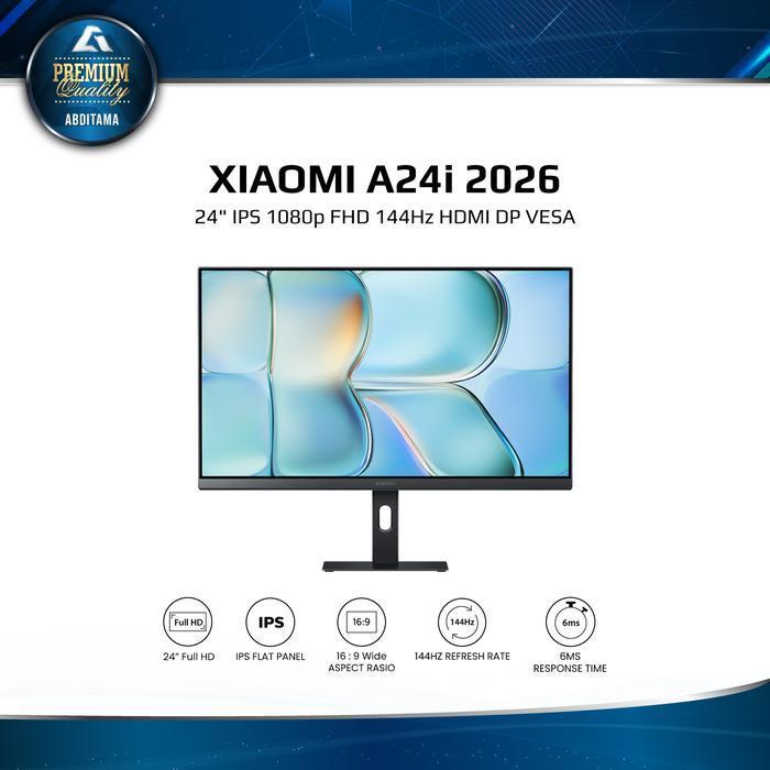 Monitor Xiaomi A24i 2026 24" FHD IPS 144Hz