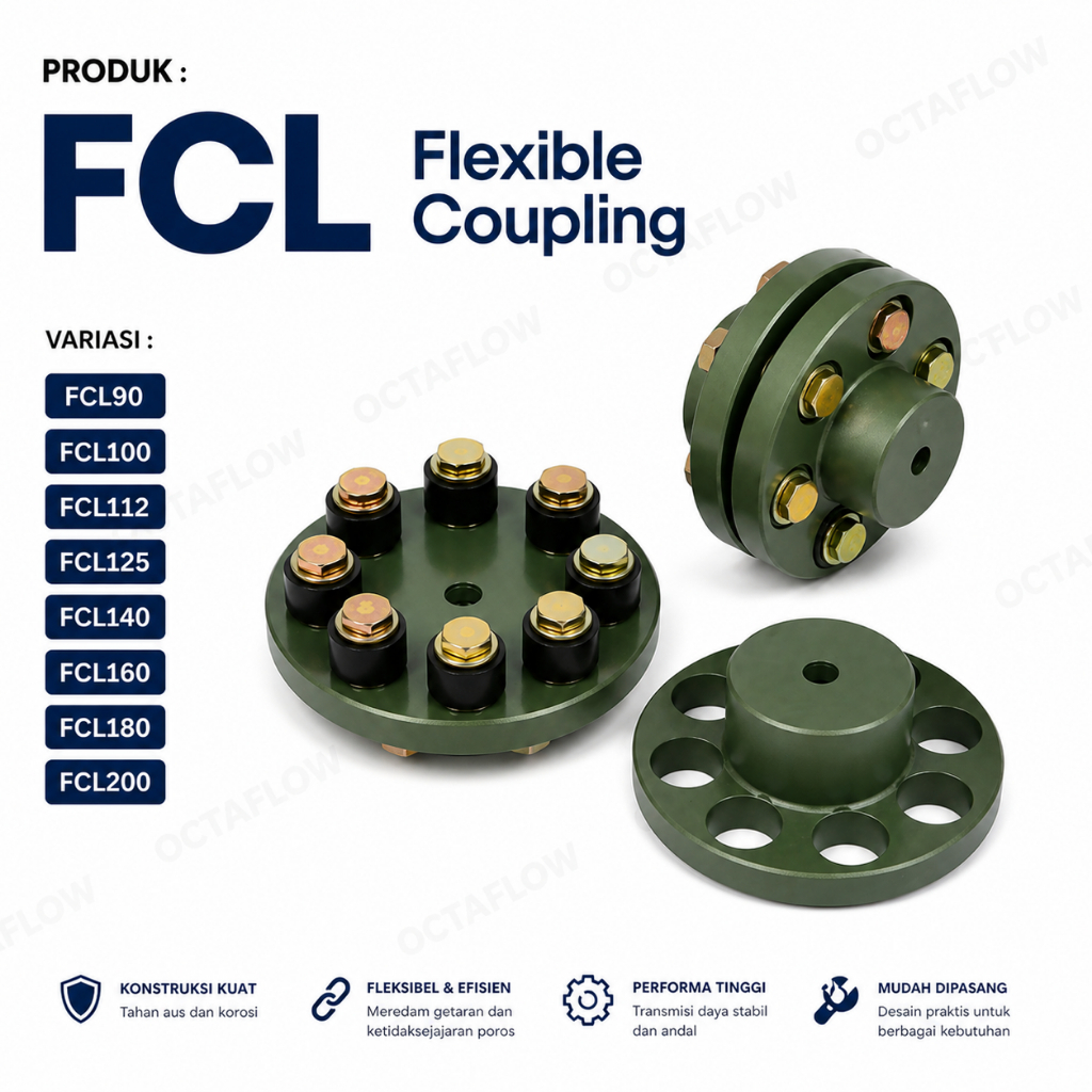 COUPLING FCL 140 as 30/38mm coupling dinamo