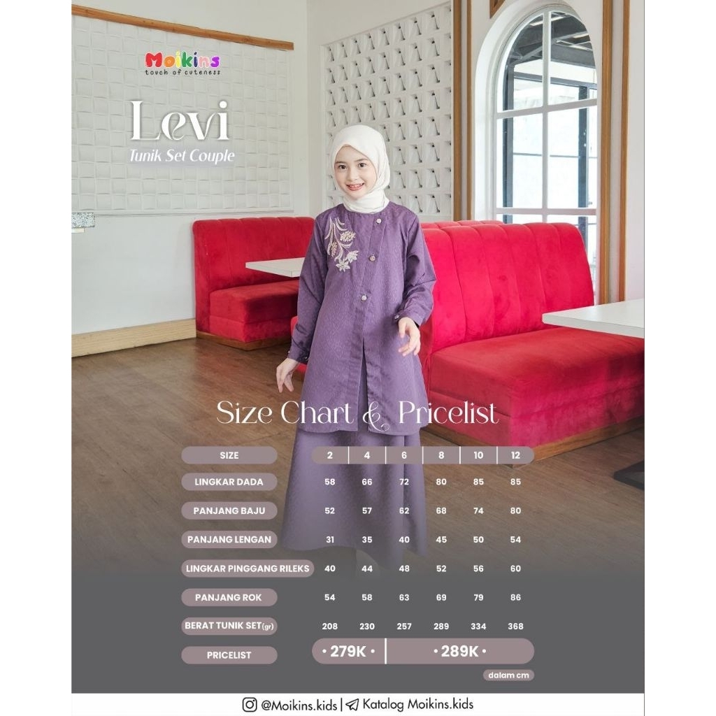 Levi Tunik Set Little