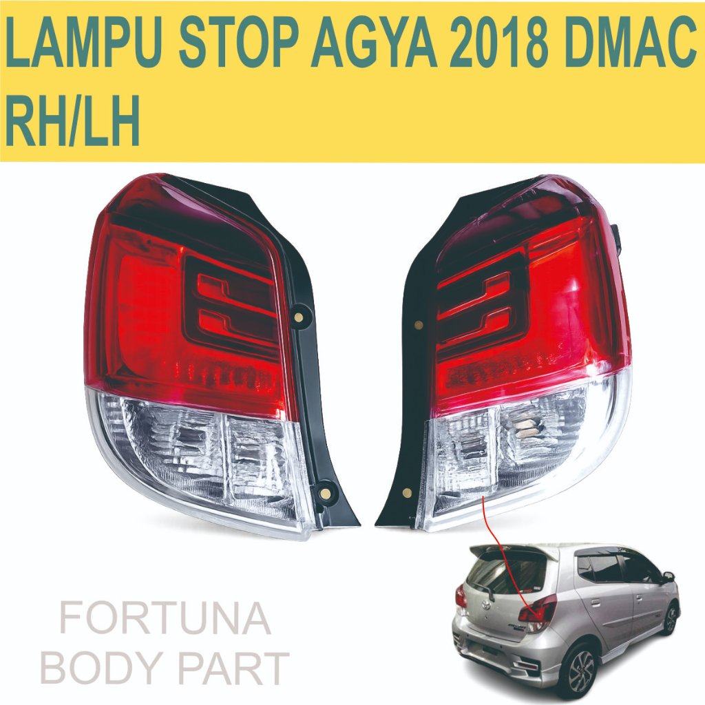 LAMPU STOP AGYA 2018 DMAC RH/LH