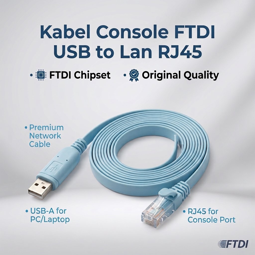 Kabel Console CISCO USB to LAN RJ45 Ethernet USB C to Rj45 USB RS232 to LAN