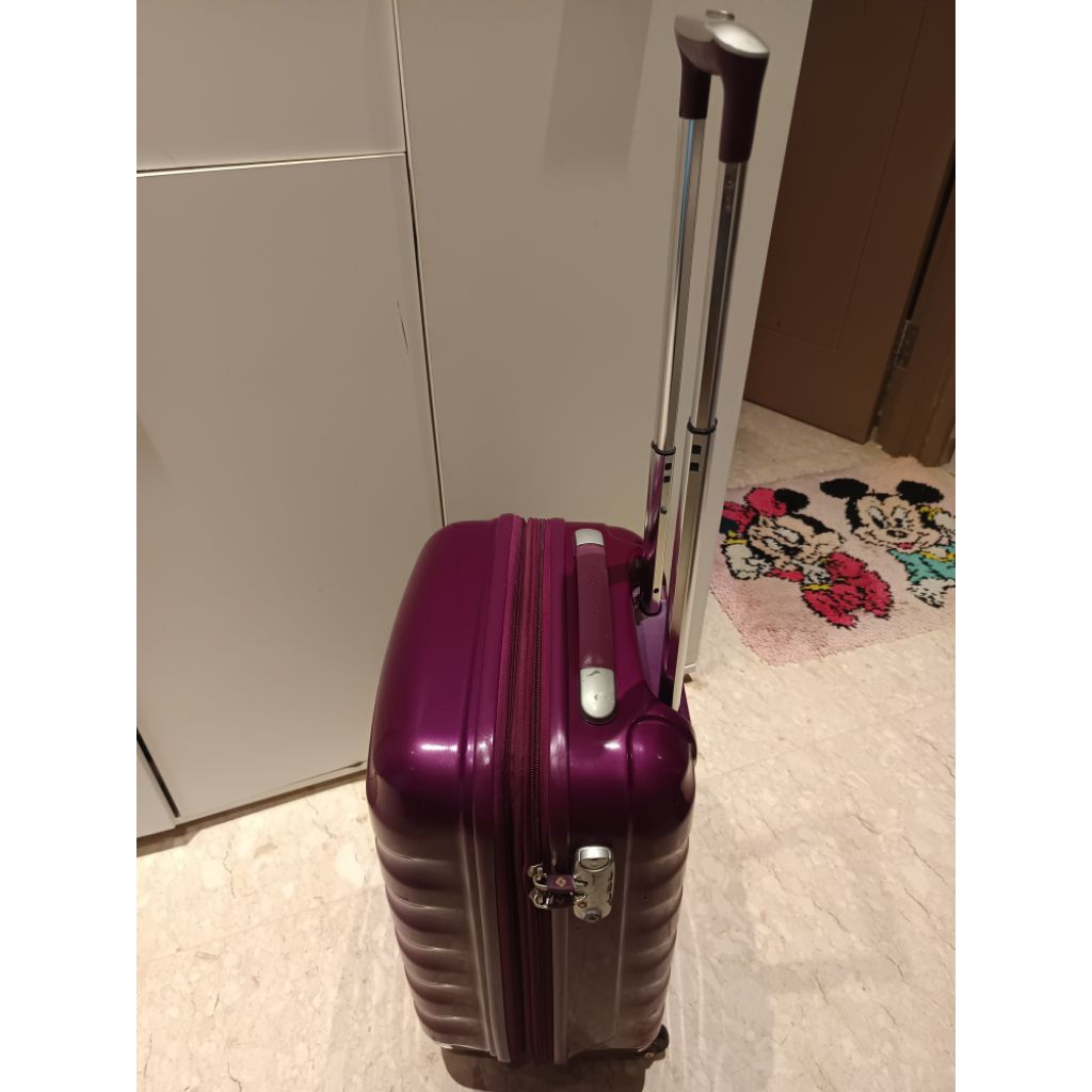 koper samsonite oval cabin 20 inch