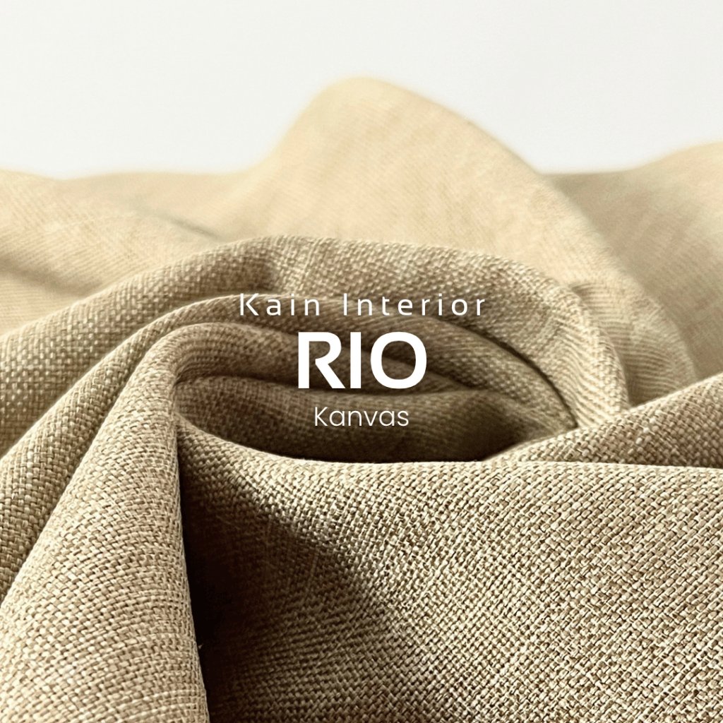 Casa Royal [RIO]  Kain Sofa Kanvas/Kain Canvas Import Halus/Kain Fabric Sofa Polos/Bahan Jok Kursi S