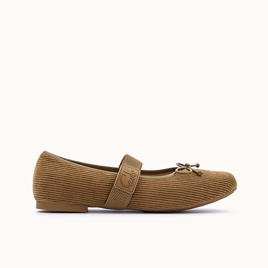 EVB* WIKA (Brown) - Sepatu Flat Wanita