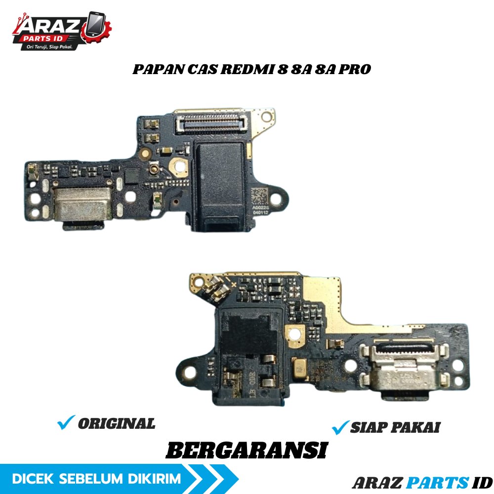 Papan Cas Redmi 8 8A 8A Pro Original Copotan Bekas Araz Parts ID