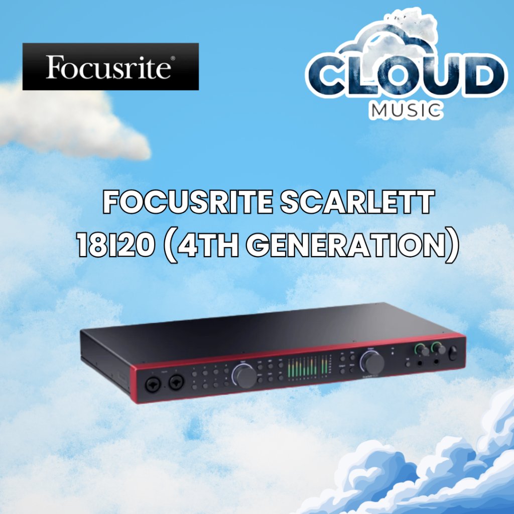 Focusrite Scarlett 18i20 (4th Generation) 18 IN/20 OUT