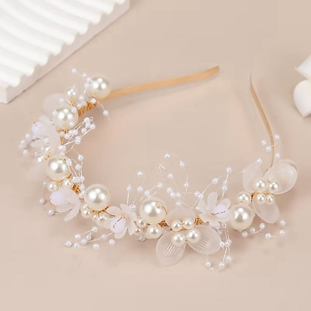 BANDO BUNGA MUTIARA HEADPIEC KOREA BANDO BUNGA BESI