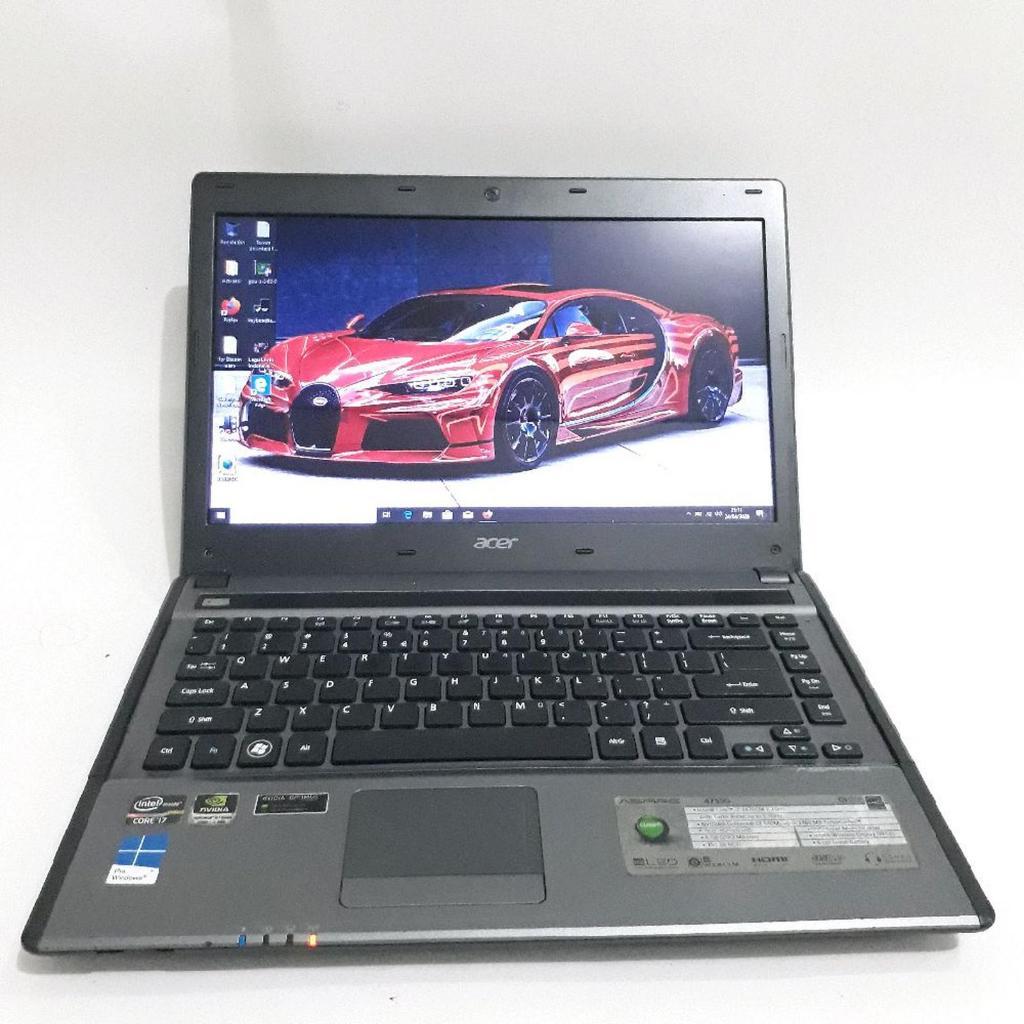 laptop gaming acer core i7 double vga 2gb ssd 128gb ram 16gb bergaransi