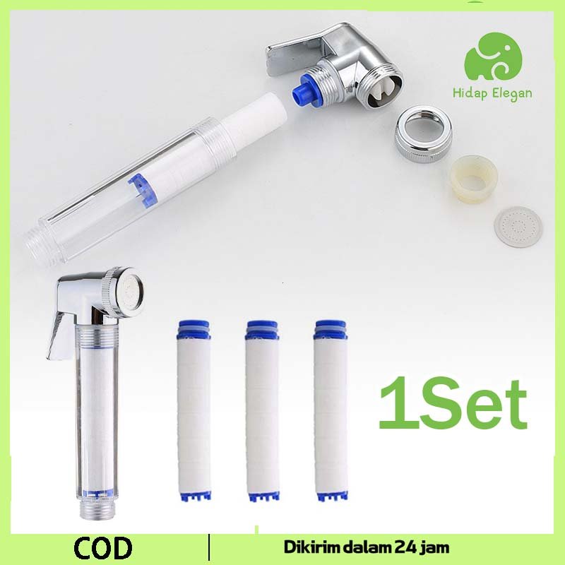 Bidet Jet Shower Pp Menyaring Bidet Spray Nyaman Bidet Spray Genggam Bidet Jet Shower