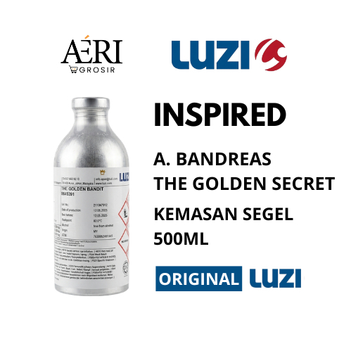 The Golden Bandit Bibit Parfum Luzi Original - Segel Pabrik 500gr