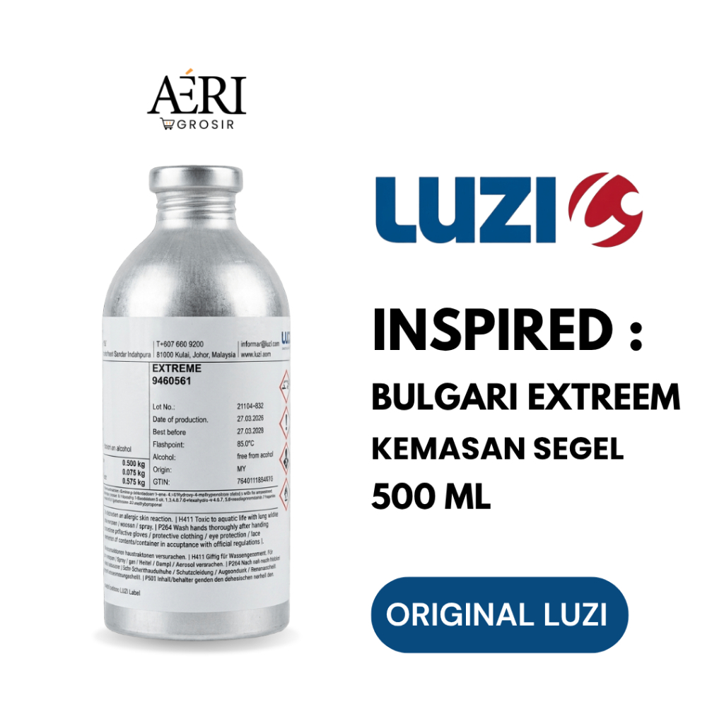Bibit Parfum Luzi Segel Pabrik 500gr - Bibit Parfum Extreme