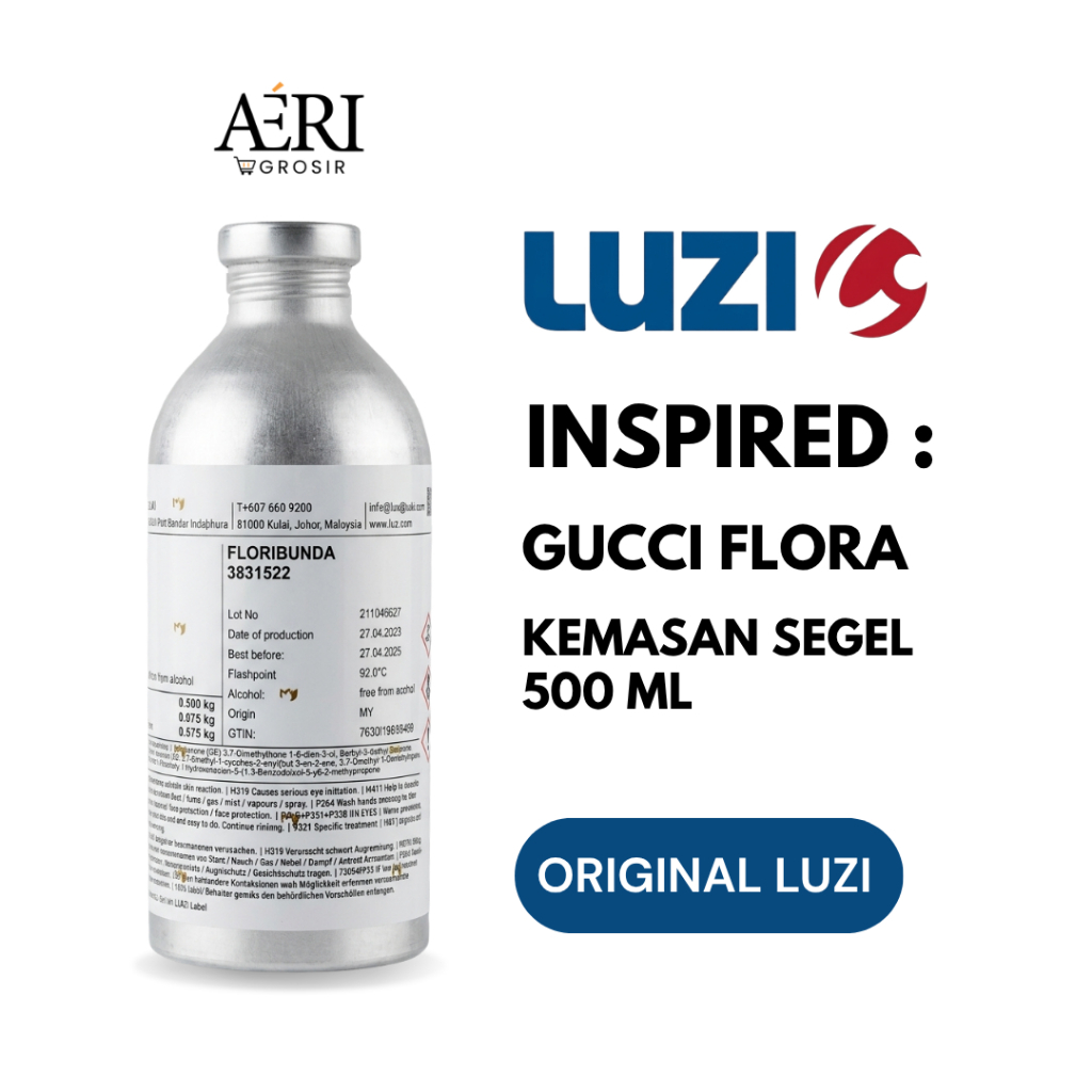 Bibit Parfum Luzi Floribunda Original - Kemasan Segel Pabrik 500gr