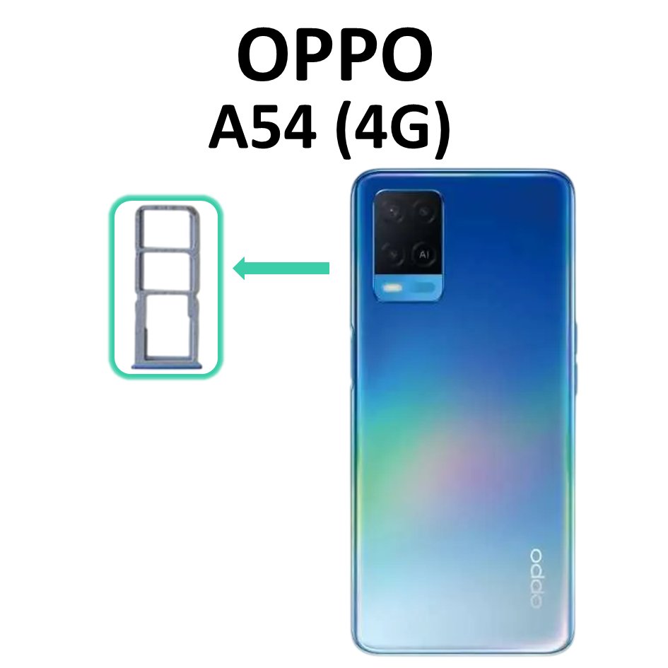 SIMTRAY - TEMPAT SIMCARD OPPO 54 (4G) ORI