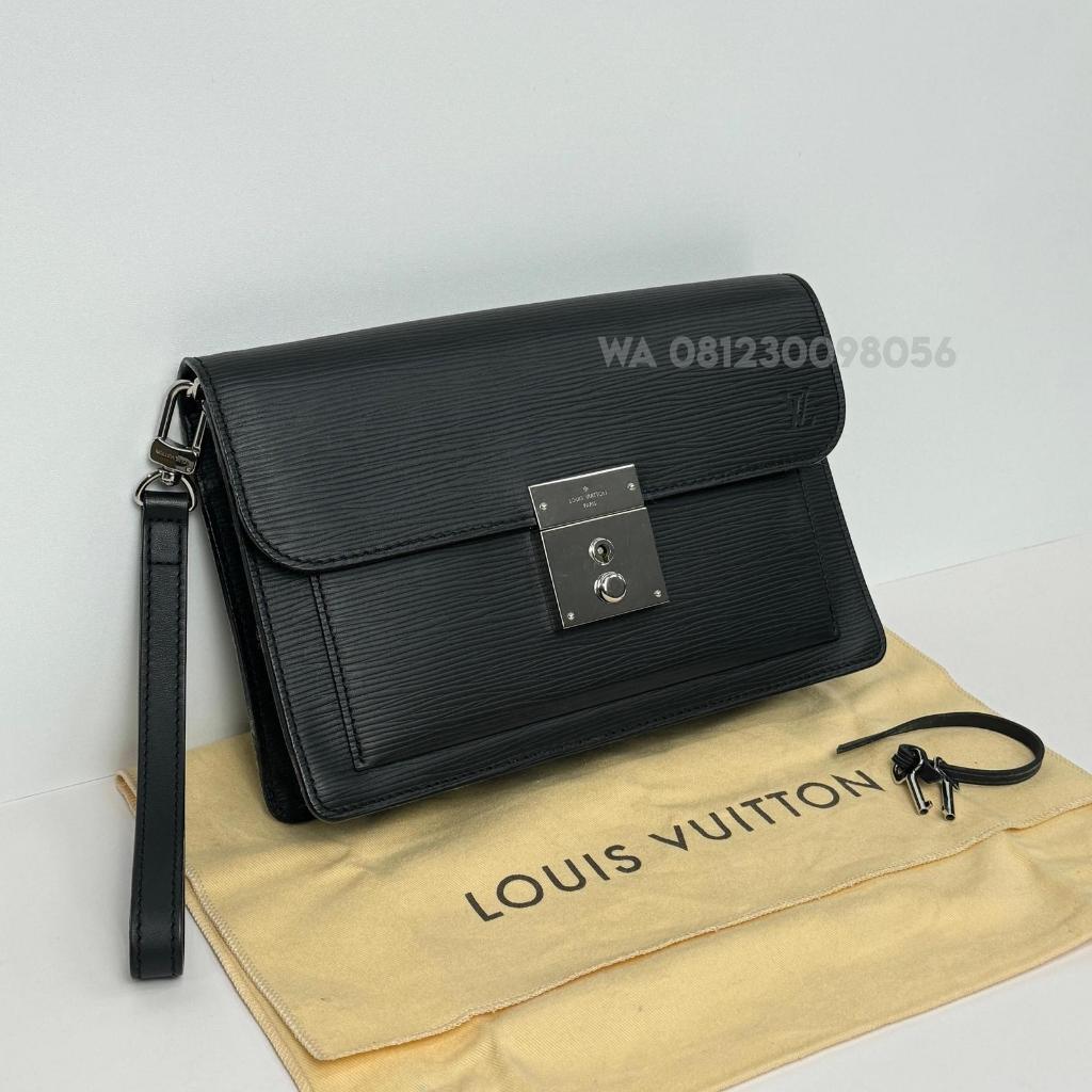 LOUIS VUITTON Epi Neo Belaia Dompet Tas Clutch Pouch Original