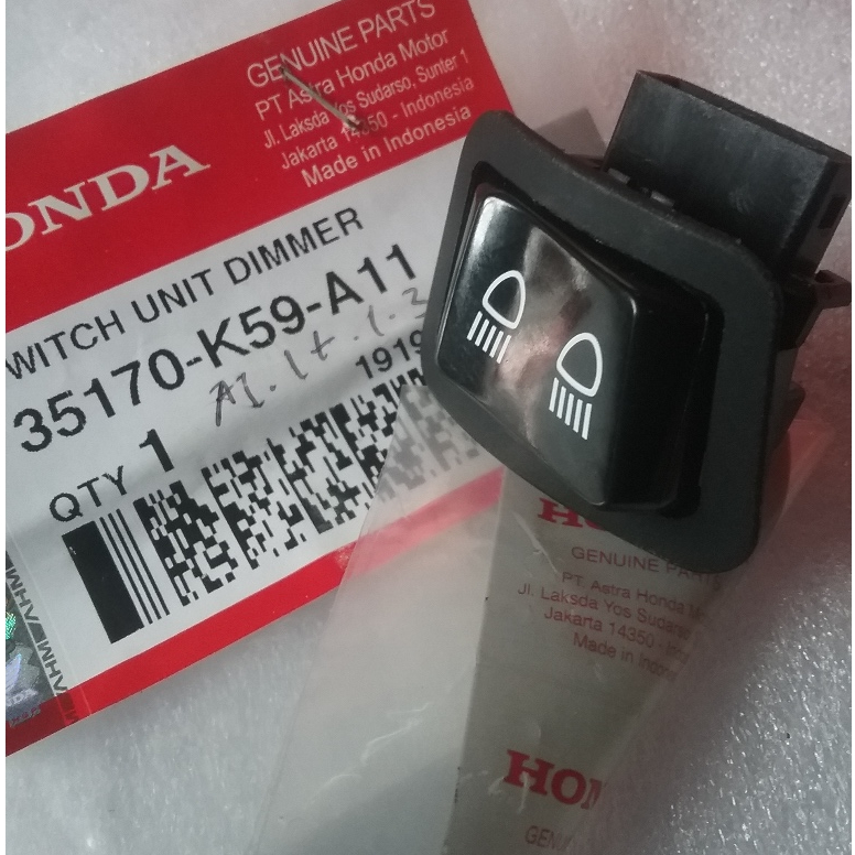 TOMBOL DIM DIMER VARIO PARIO 150 125 2015 2016 2017 .35170K59A11 35170-K59-A11