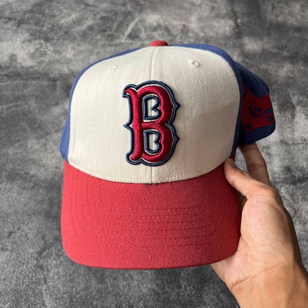 Topi MLB Boston Red Sox B 3 Warna Cap Major League Baseball Original