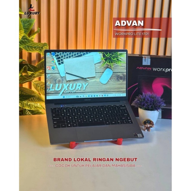 LAPTOP ADVAN WORKPRO LITE 1701 CORE I5 SSD 256GB RAM 8GB SECOND